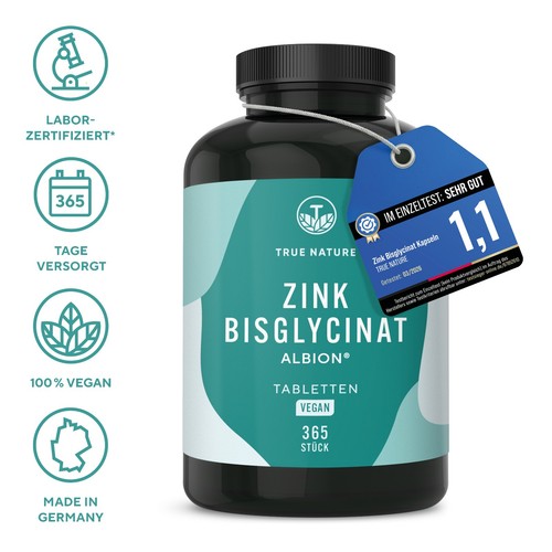 Zink bisglycinat testsieger - zink,