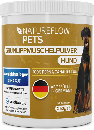 Grünlippmuschel hund - grünlippmuschel,
