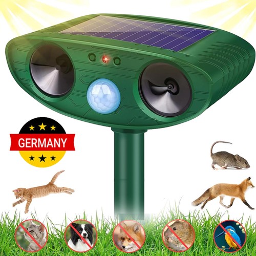 Solarbetriebener katzenschreck - solarbetriebener,