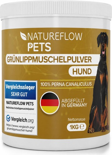 Grünlippmuschel hund - grünlippmuschel,