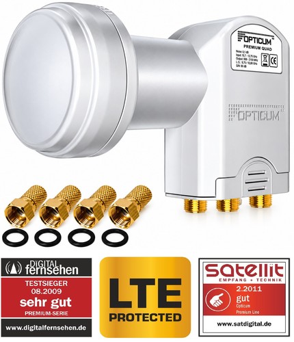 Quad lnb 1db testsieger - ,