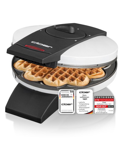 Waffeleisen cloer 1621 - waffeleisen, cloer-1621