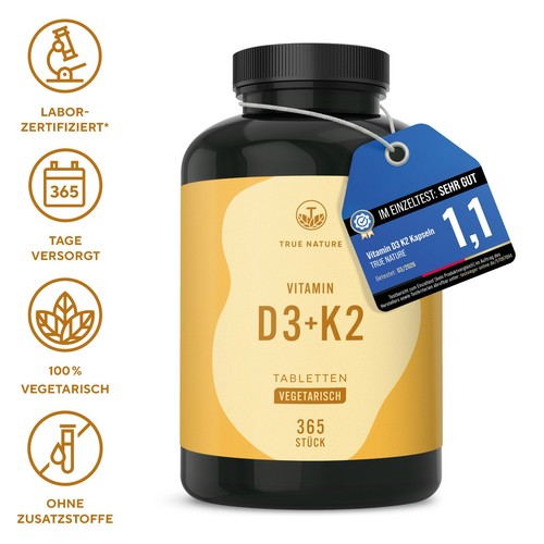 Vitamin testsieger 2 500 - d3, 2.500
